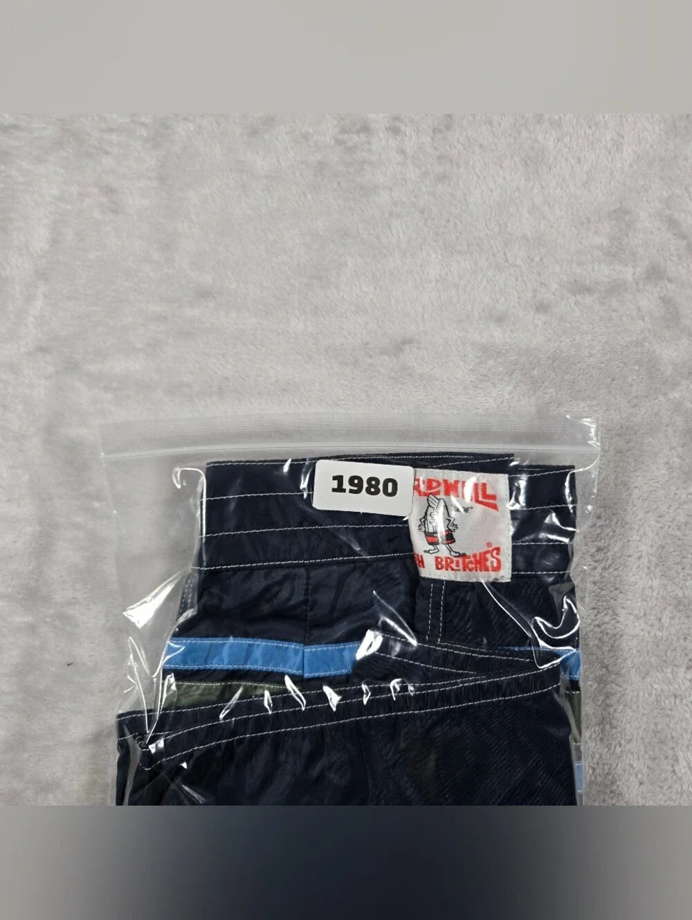 Birdwell Beach Britches Swim Trunks Mens Size 39 Navy Blue Board Shorts USA 9”